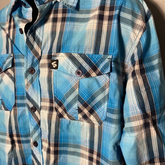 South Pole Men's Large Long Sleeve Button Down Shirt‎ - Picture 2 of 5